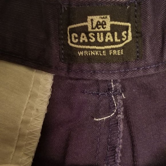 LEE CASUAL NAVY SHORTS SIZE 10P - Picture 3 of 5